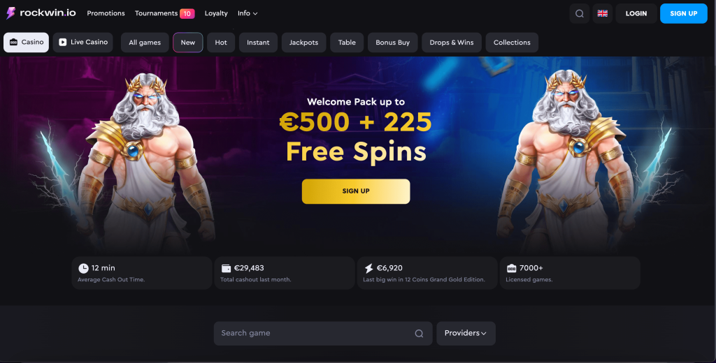 rockwin casino