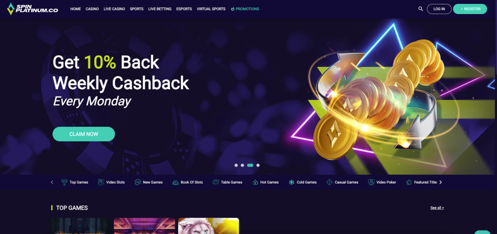spinplatinum casino